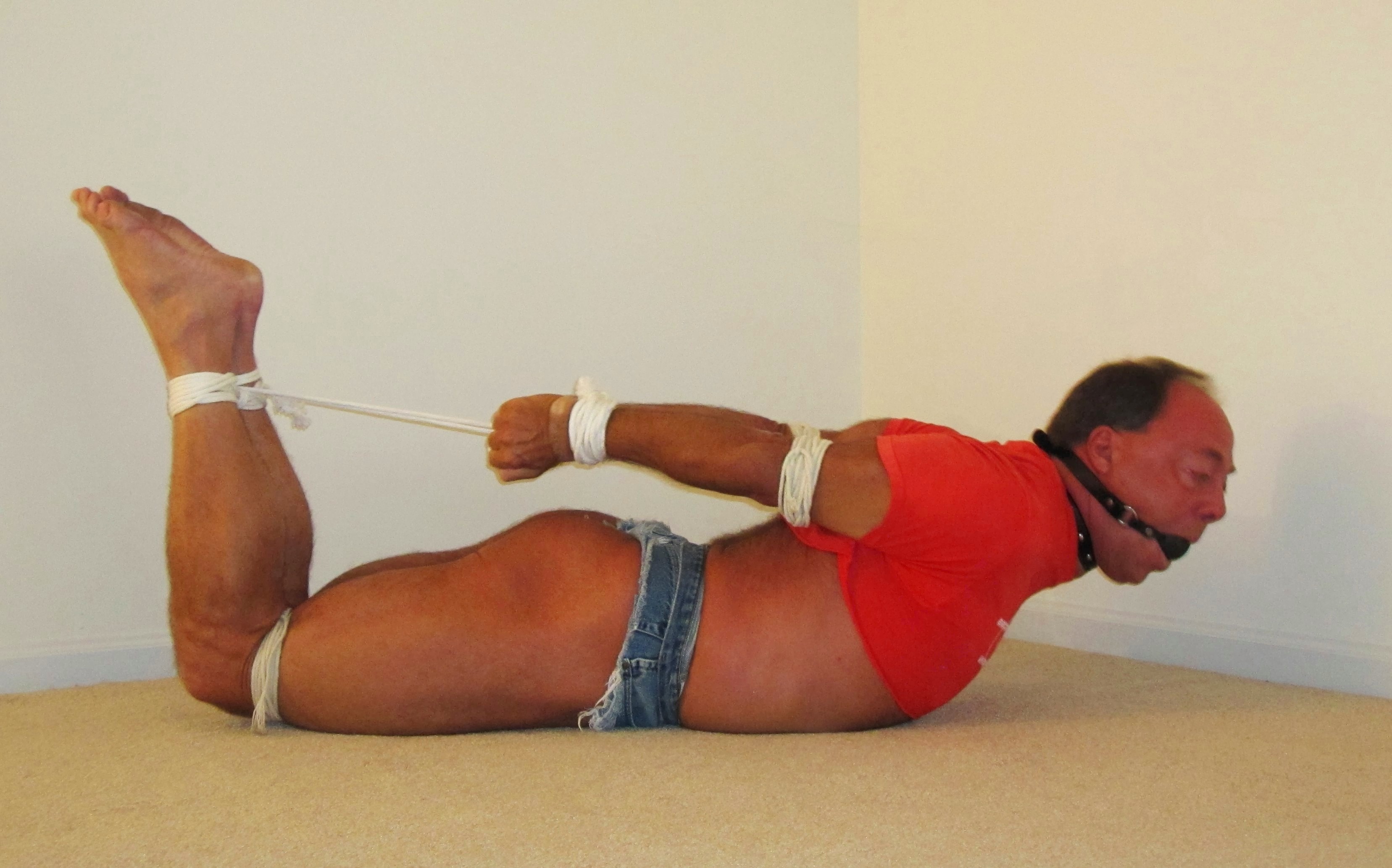 hogtie bondage punishment 