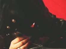 Cock Sucking leather Slave