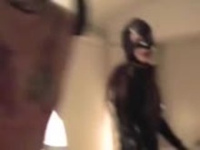 Catsuit Femdom Whipping