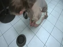 Hot amateur fucked in diner and made to give bj's to strangers!!!