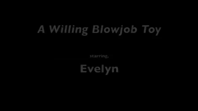 Evelyn bondage blowjob