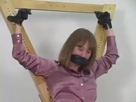 Spread eagled and panel gagged