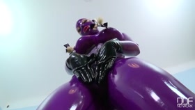 Purple Latex Slut