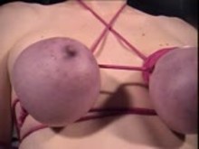 Tits tied and tortured