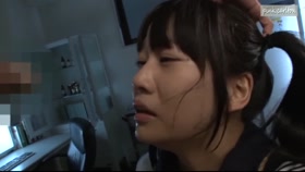 Deepthroating Japanese Schoolgirl