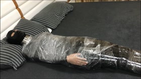 Mummified, Whipped and Orgasm Tortured in Latex - Chinese