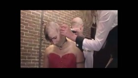 Women Getting Their Head Shaved
