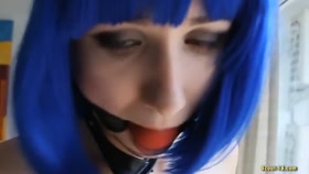 Blue Wig and Fucking