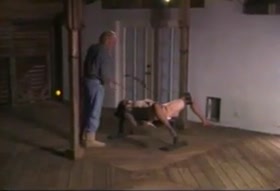 Severe Vintage Pussy Whipping