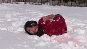 Bondage in the Snow - Asian