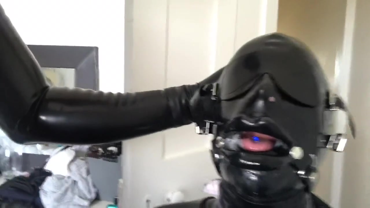 home made rubber hood bondage videos