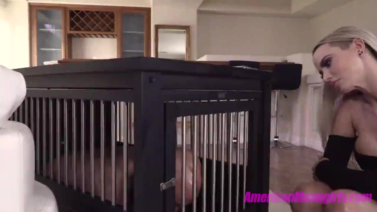 Caged cuckold