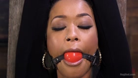 HOGTIED - Skin Diamond - Tormented in Brutal Bondage and Made to Cum