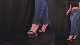 Heels and Toes Crushing You - Trample, Shoejob, Ballbusting, CBT, Stomp, Trampling, Bootjob, Open Toe