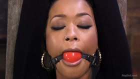 Skin Diamond is Tormented in Brutal Bondage and Made to Cum